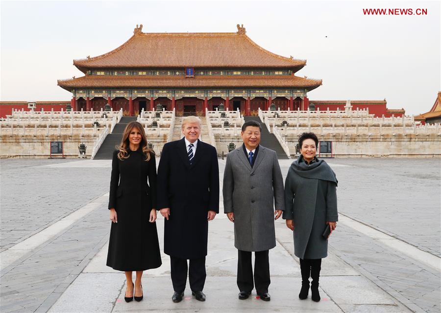 CHINA-BEIJING-XI JINPING-TRUMP-PALACE MUSEUM-VISIT(CN)