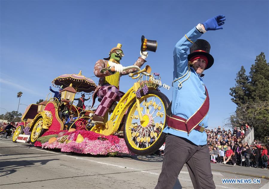 U.S.-LOS ANGELES-ROSE PARADE