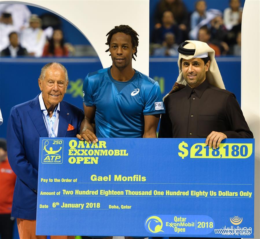 (SP)QATAR-DOHA-TENNIS-ATP QATAR OPEN