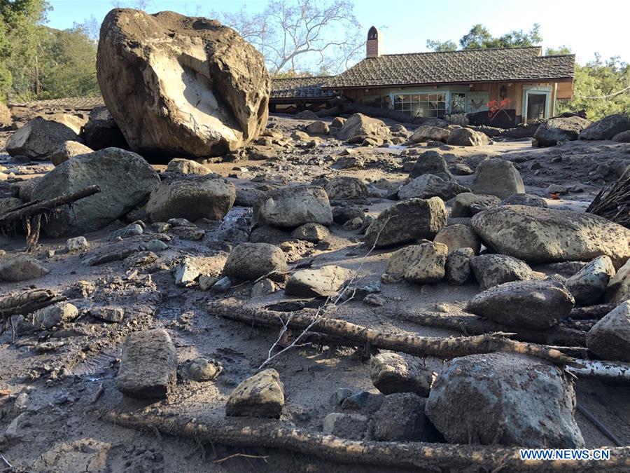 U.S.-CALIFORNIA-MONTECITO-MUDSLIDE