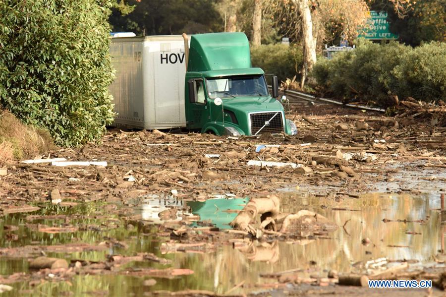 U.S.-CALIFORNIA-MONTECITO-MUDSLIDE