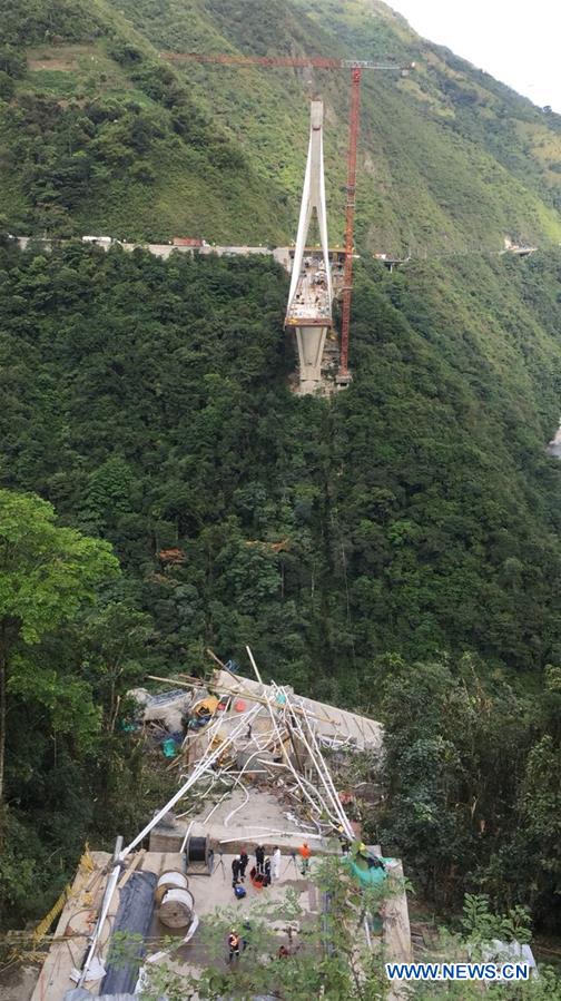 COLOMBIA-META-BRIDGE COLLAPSE