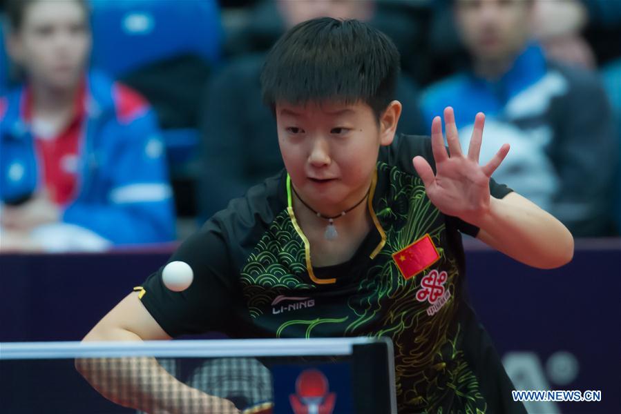 (SP)HUNGARY-BUDAPEST-ITTF WORLD TOUR-HUNGARIAN OPEN-WOMEN'S SINGLES  