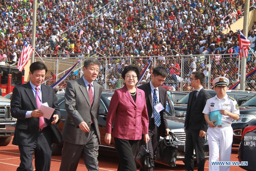 LIBERIA-MONROVIA-INAUGURATION-CHINA-ENVOY