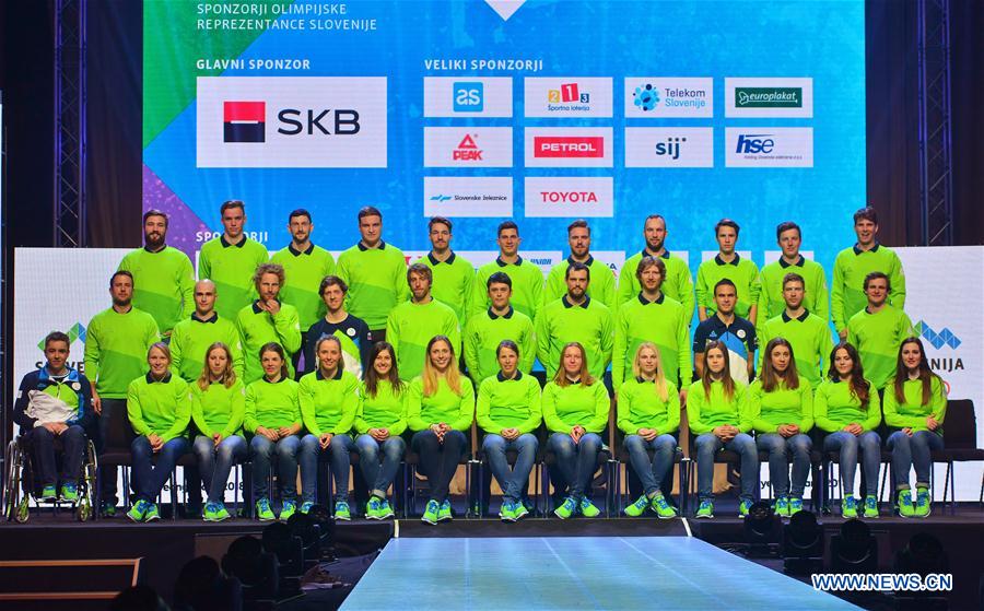 (SP)SLOVENIA-LJUBLJANA-WINTER OLYMPIC GAMES-TEAM SLOVENIA