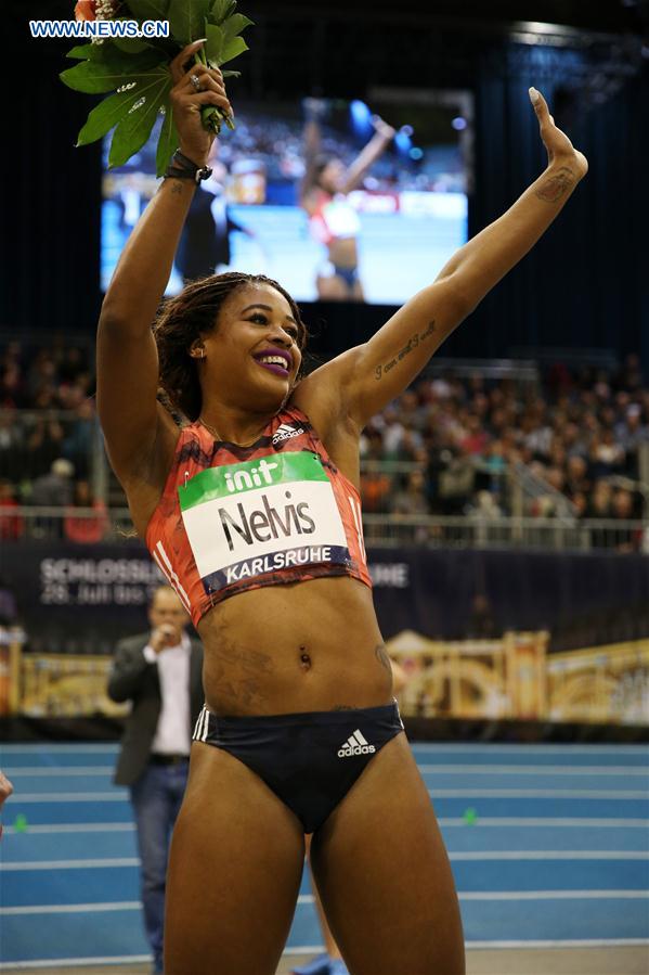 (SP)GERMANY-KARLSRUHE-IAAF WORLD INDOOR TOUR-WOMEN'S 60M HURDLES