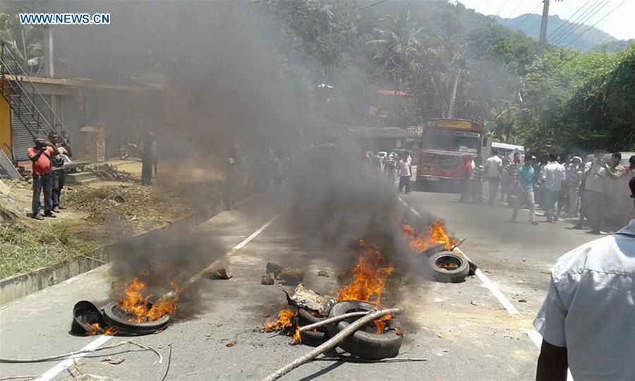 SRI LANKA-KANDY-CLASHES