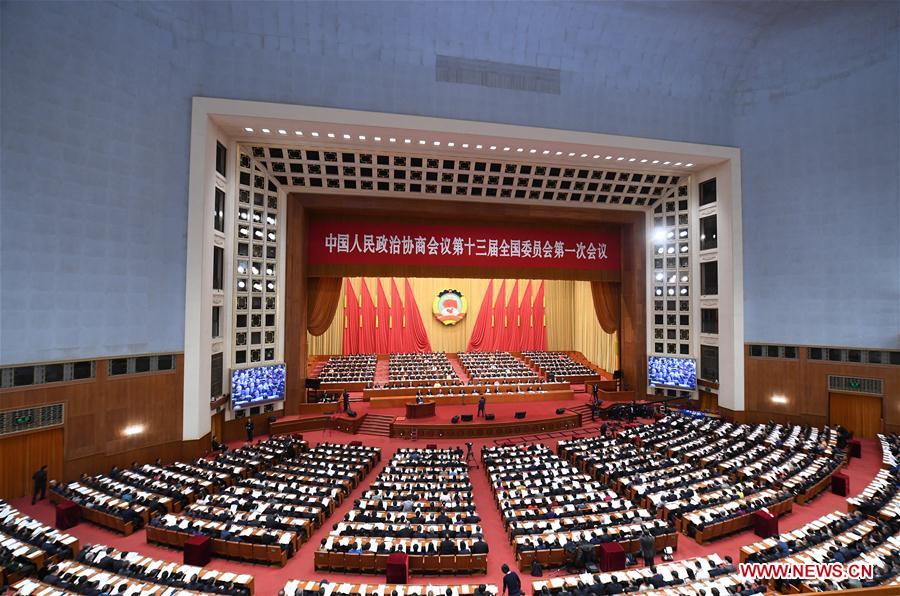 (TWO SESSIONS)CHINA-BEIJING-CPPCC-SECOND PLENARY MEETING (CN)