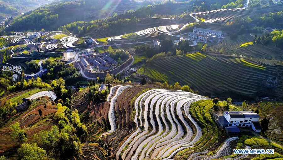 CHINA-SHAANXI-FENGYAN TERRACES-ANCIENT FARMING CULTURE (CN)