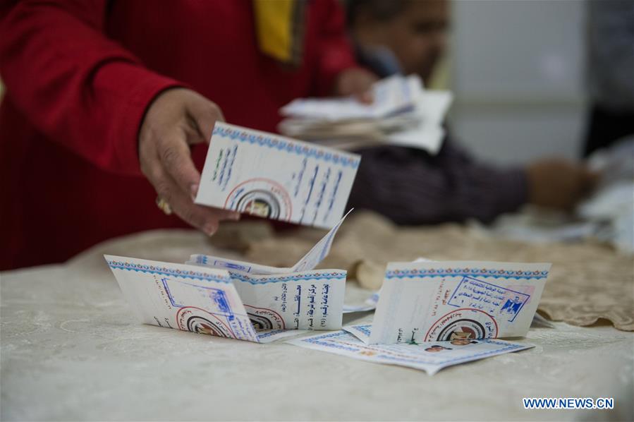 EGYPT-CAIRO-PRESIDENTIAL ELECTION-VOTE-COUNTING