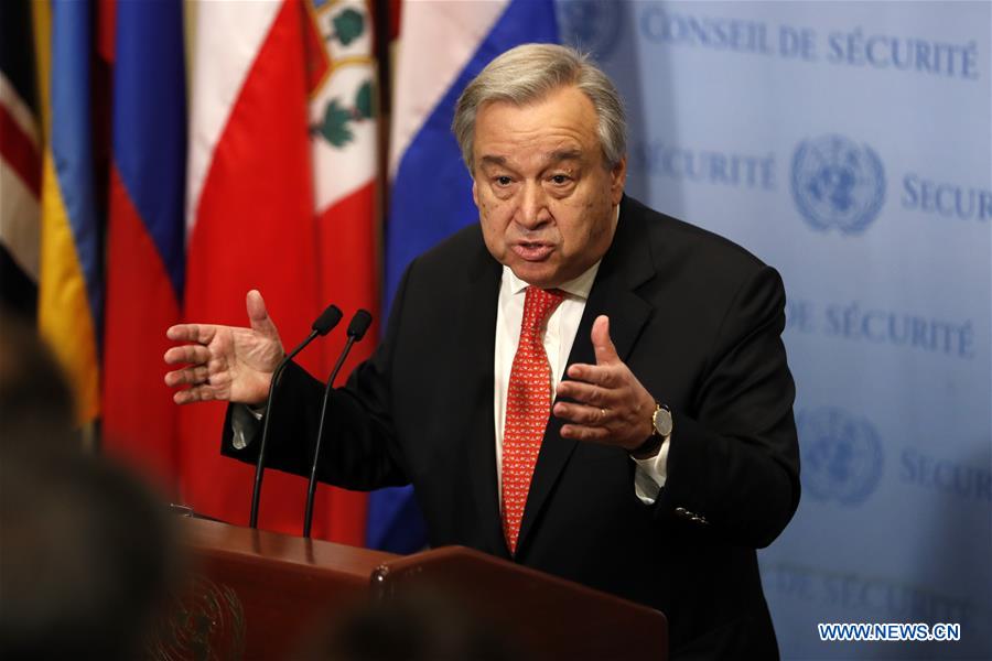 UN-ANTONIO GUTERRES-PRESS ENCOUNTER