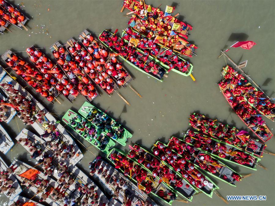 #CHINA-JIANGSU-QINTONG BOAT FESTIVAL (CN)