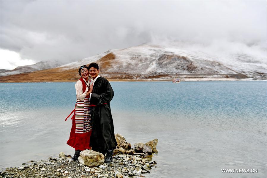 CHINA-TIBET-YAMDROK LAKE-SCENERY(CN)