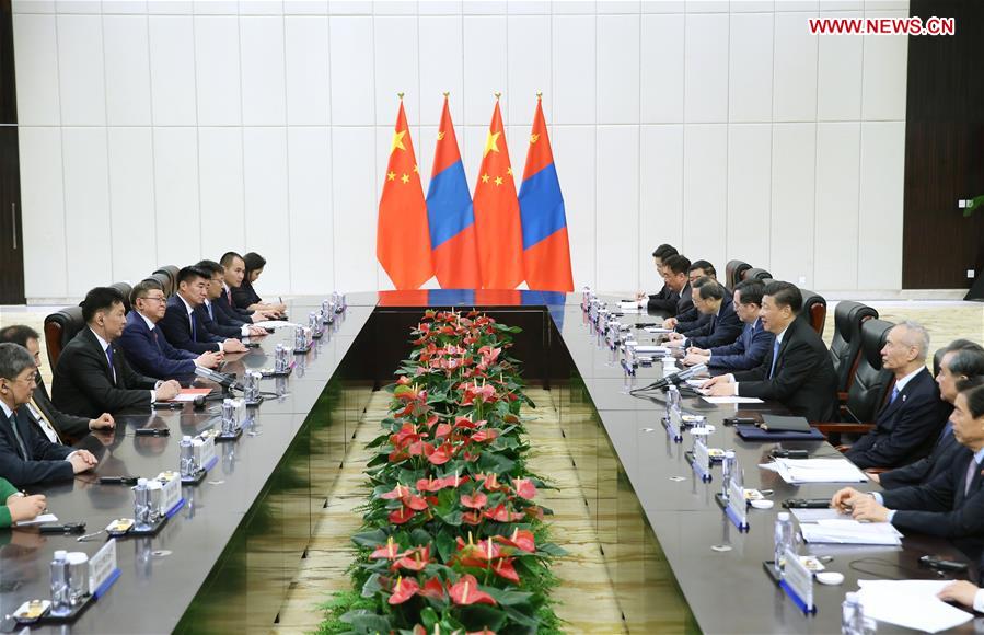 CHINA-BOAO-XI JINPING-MONGOLIA-MEETING (CN)