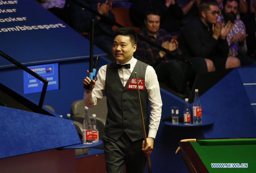 (SP)BRITAIN-SHEFFIELD-SNOOKER-WORLD CHAMPIONSHIP-DAY 4