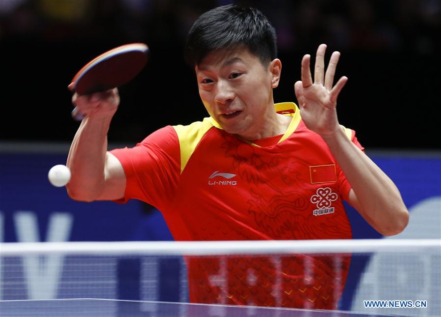 (SP)SWEDEN-HALMSTAD-ITTF WORLD TEAM CHAMPIONSHIPS 2018-MEN'S SEMIFINAL-CHN VS SWE