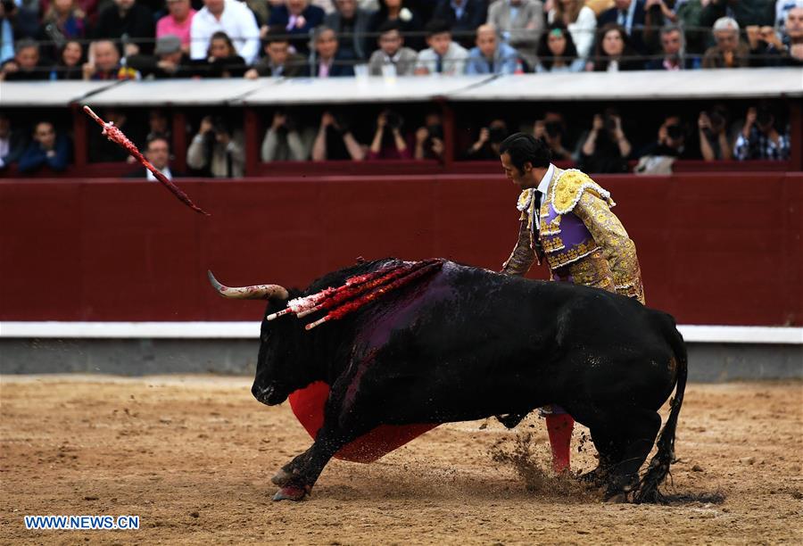 SPAIN-MADRID-BULLFIGHT