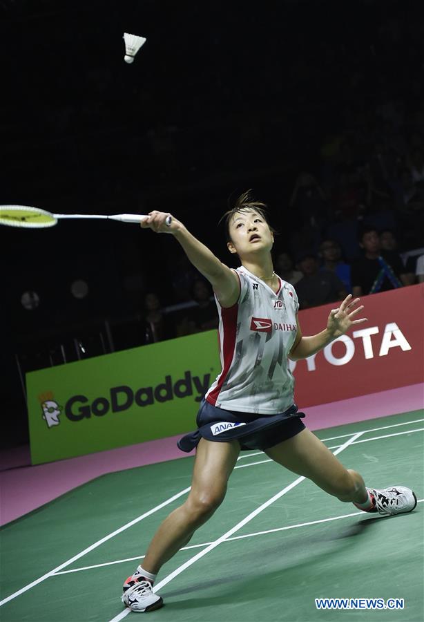 (SP)THAILAND-BANGKOK-BADMINTON-UBER CUP-FINAL