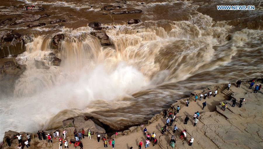 #CHINA-SHAANXI-HUKOU WATERFALL(CN)