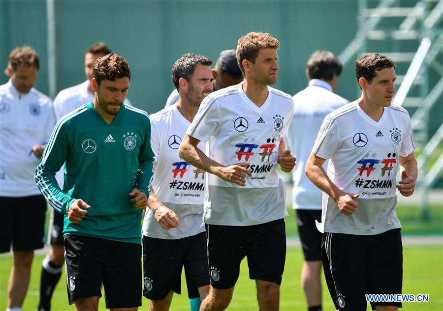 (SP)RUSSIA-MOSCOW-WORLD CUP-GERMANY-TRAINING