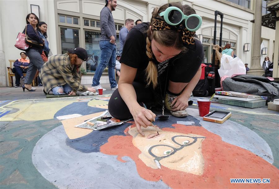 U.S.-LOS ANGELES-CHALK FESTIVAL