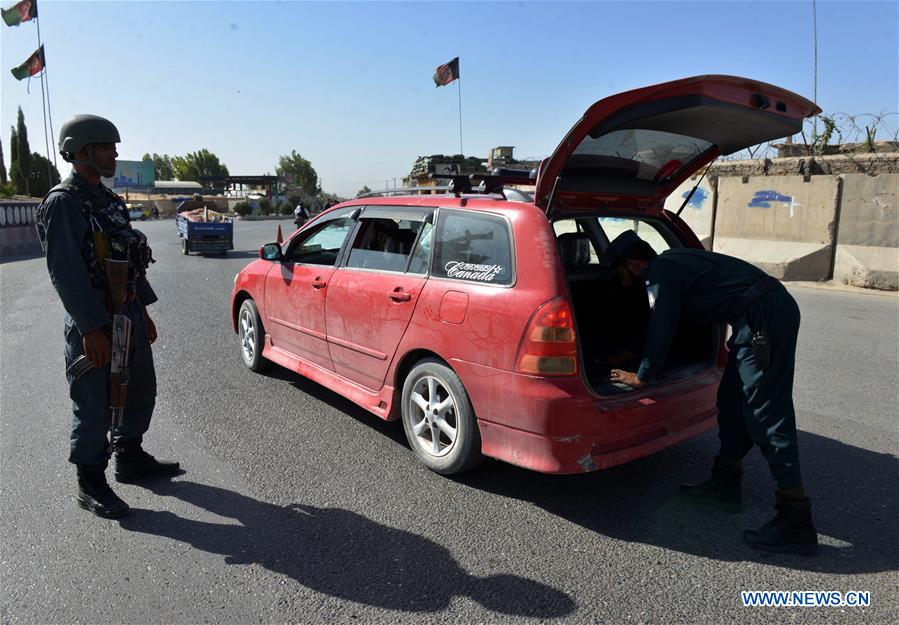 AFGHANISTAN-KANDAHAR-SECURITY CHECK