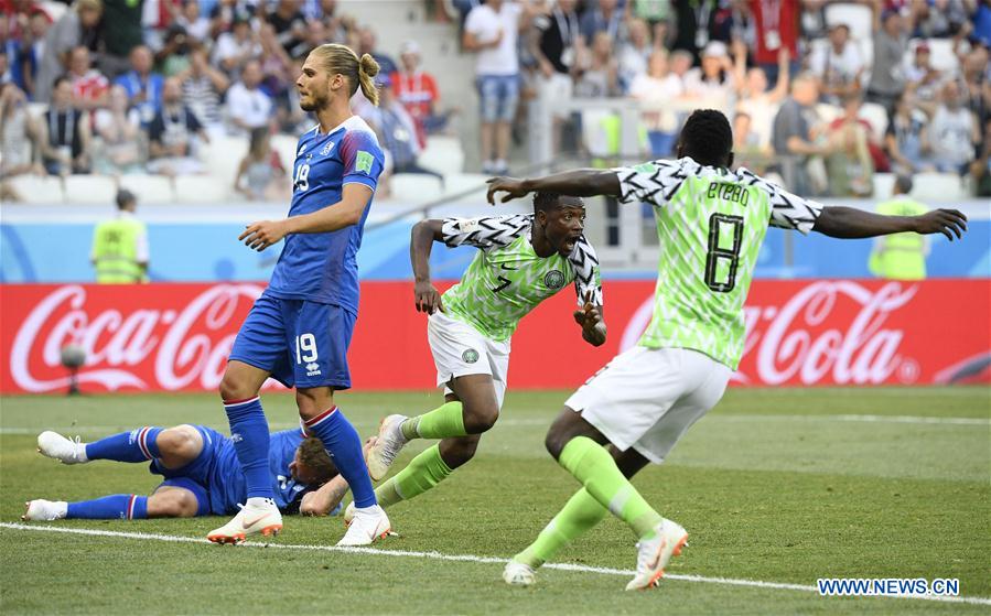 (SP)RUSSIA-VOLGOGRAD-2018 WORLD CUP-GROUP D-NIGERIA VS ICELAND