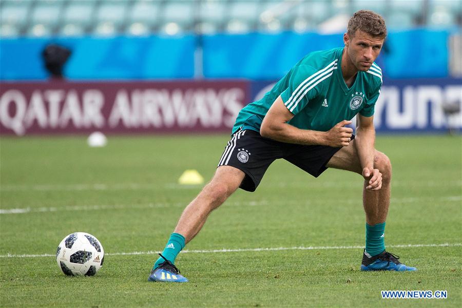 (SP)RUSSIA-SOCHI-2018 WORLD CUP-GERMANY-TRAINING