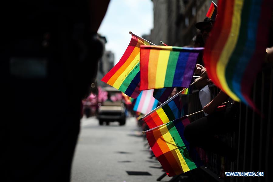 U.S.-NEW YORK-PRIDE PARADE