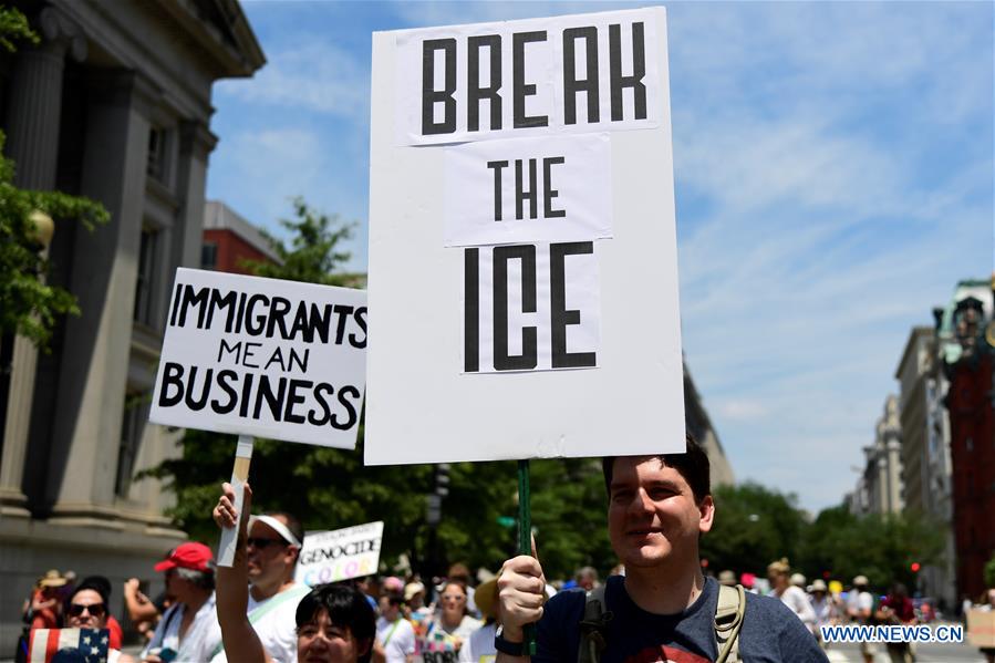 U.S.-WASHINGTON D.C.-IMMIGRATION POLICY-PROTEST