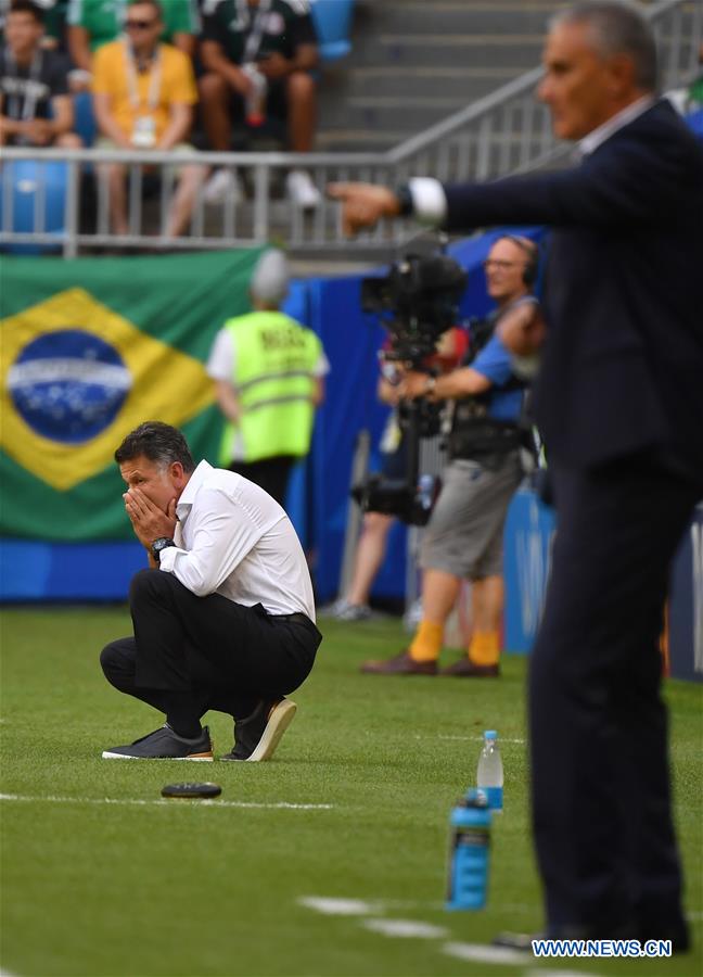 (SP)RUSSIA-SAMARA-2018 WORLD CUP-ROUND OF 16-BRAZIL VS MEXICO