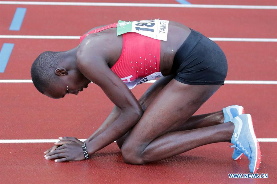 (SP)FINLAND-TAMPERE-ATHLETICS-IAAF WORLD U20-DAY 4