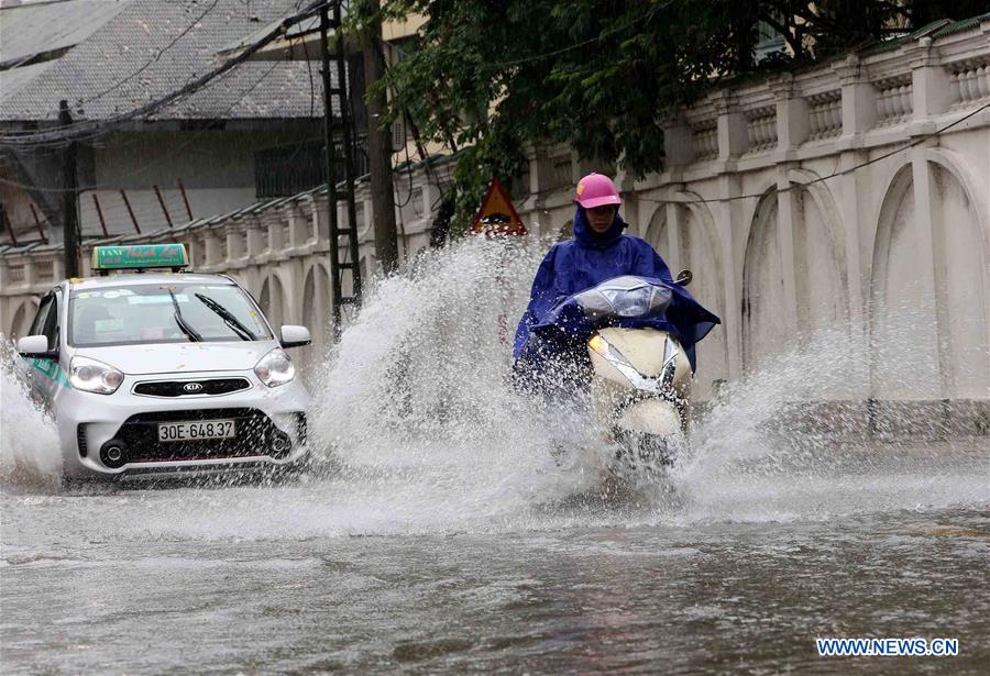 VIETNAM-HANOI-FLOOD