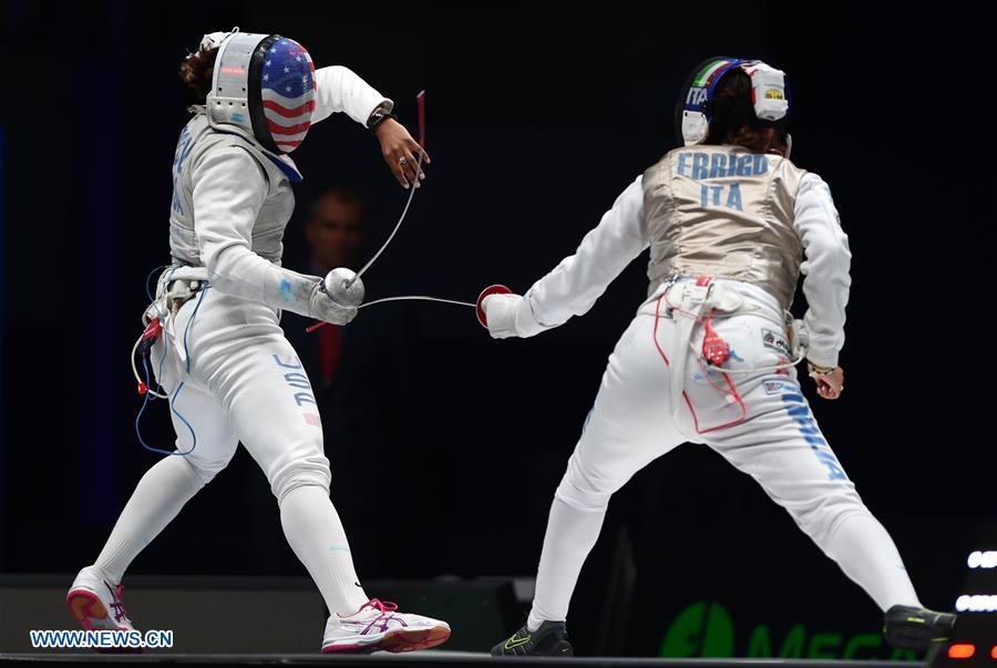 (SP)CHINA-JIANGSU-WUXI-FENCING-WORLD CHAMPIONSHIPS (CN)