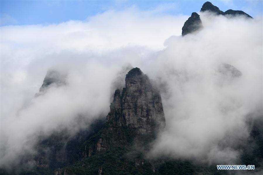 CHINA-GUANGXI-SHENGTANG MOUNTAIN-SCENERY (CN)