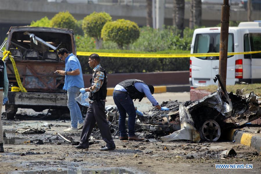 EGYPT-CAIRO-VEHICLE-EXPLOSION