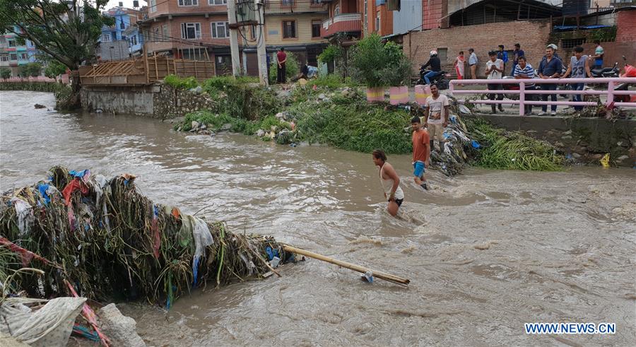 NEPAL-KATHMANDU-TORRENTIAL RAIN