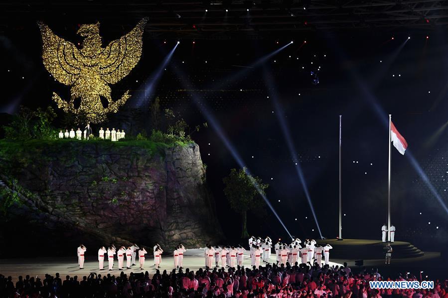 (SP)INDONESIA-JAKARTA-ASIAN GAMES-OPENING CEREMONY