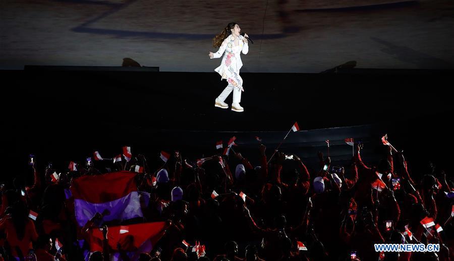 (SP)INDONESIA-JAKARTA-ASIAN GAMES-OPENING CEREMONY