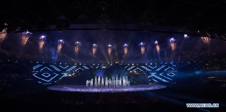 (SP)INDONESIA-JAKARTA-ASIAN GAMES-OPENING CEREMONY