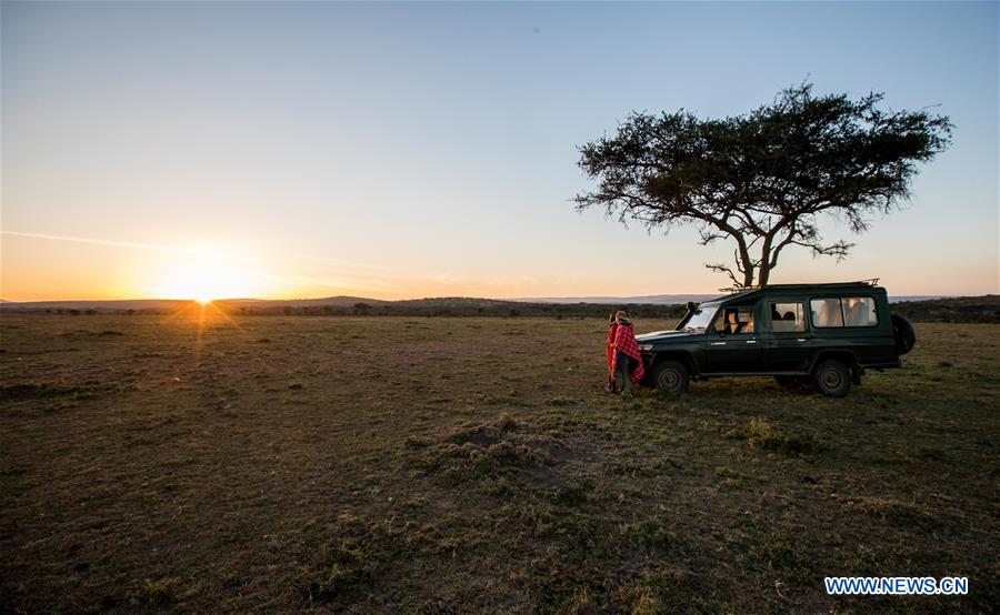 KENYA-MAASAI MARA-CHINESE WILDLIFE CONSERVATIONIST