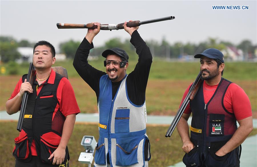 (SP)INDONESIA-PALEMBANG-ASIAN GAMES-SHOOTING-MEN'S SKEET