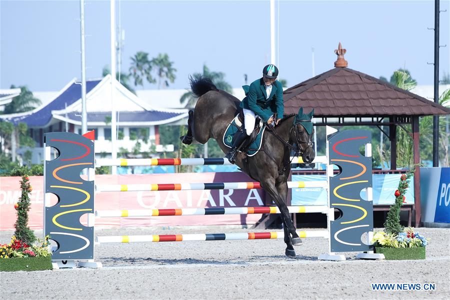 (SP)INDONESIA-JAKARTA-ASIAN GAMES-EQUESTRIAN-JUMPING INDIVIDUAL