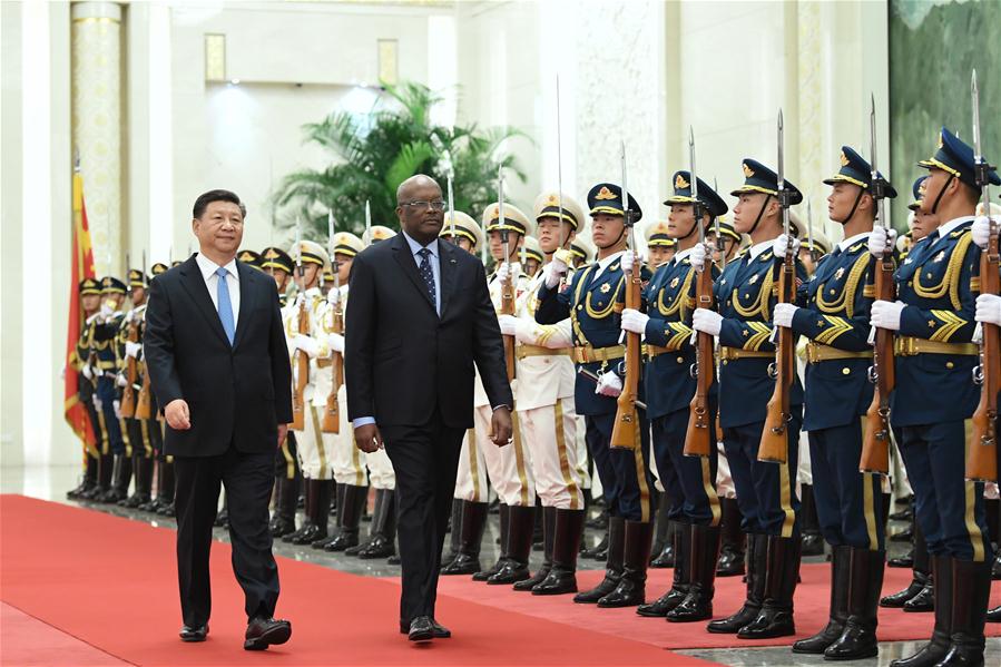 CHINA-BEIJING-XI JINPING-BURKINA FASO-PRESIDENT-TALKS (CN)