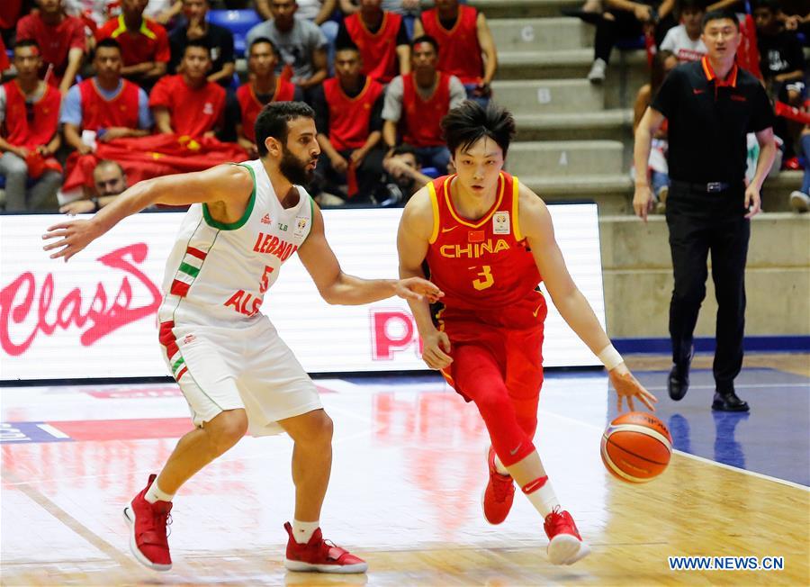 (SP)LEBANON-BEIRUT-BASKETBALL-WORLD CUP-ASIAN QUALIFIERS-LBN VS CHN