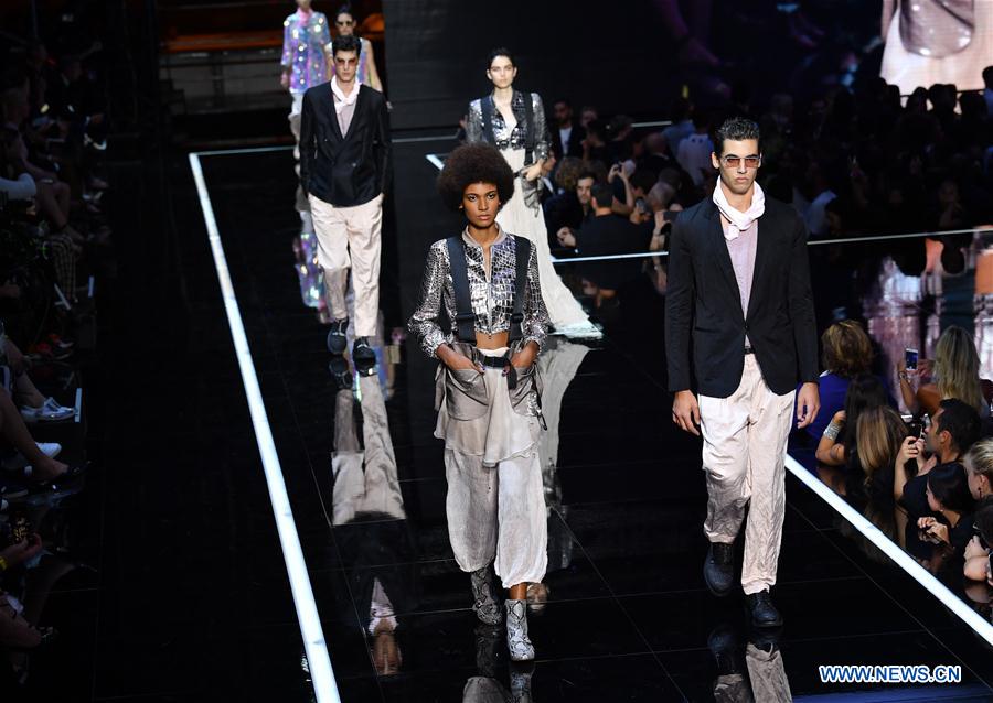 ITALY-MILAN-FASHION WEEK-EMPORIO ARMANI