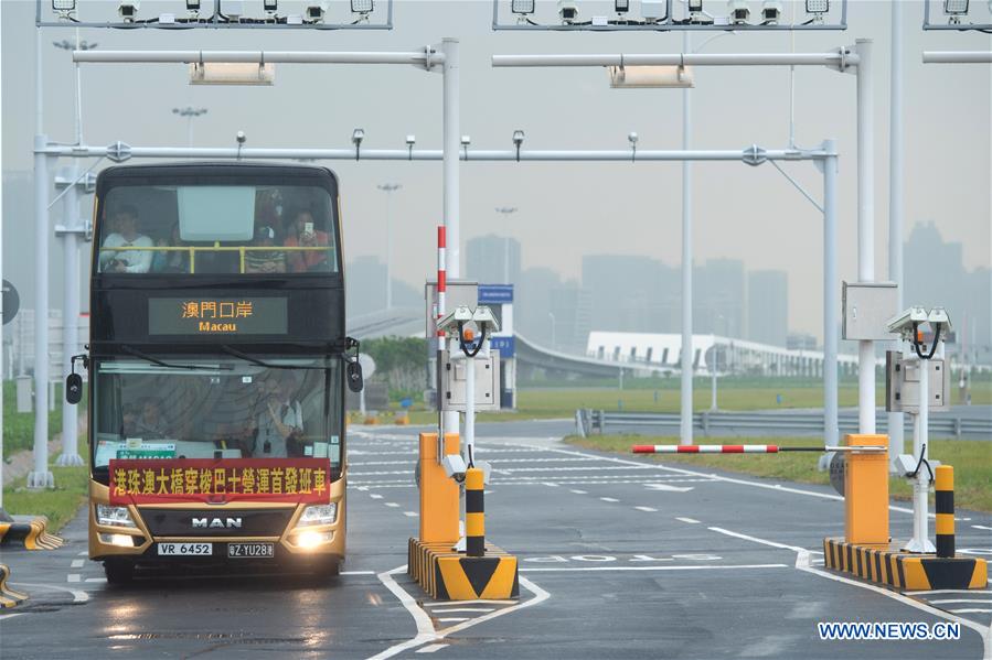 CHINA-HONG KONG-ZHUHAI-MACAO BRIDGE-PUBLIC TRAFFIC-OPEN (CN)