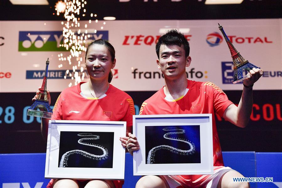 (SP)FRANCE-PARIS-BADMINTON-FRENCH OPEN-FINAL-MIXED DOUBLES