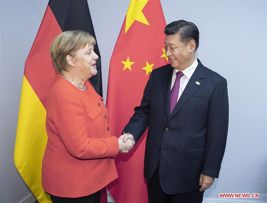 ARGENTINA-BUENOS AIRES-XI JINPING-MERKEL-MEETING