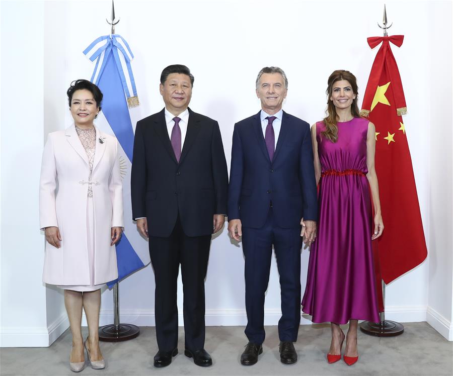 ARGENTINA-BUENOS AIRES-XI JINPING-MACRI-MEETING